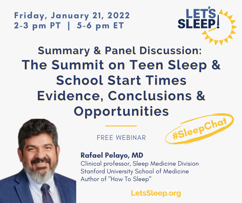 Let's Sleep Pelayo webinar - Facebook